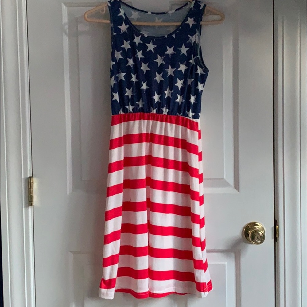 American Flag Dress! Size small